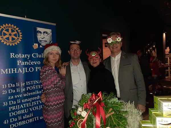 Christmas Market - Rotary Club Pančevo Mihajlo Pupin is with Belgrade…